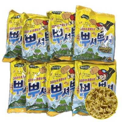 오뚜기 뿌셔뿌셔 제주마농버터맛 90g (8개)