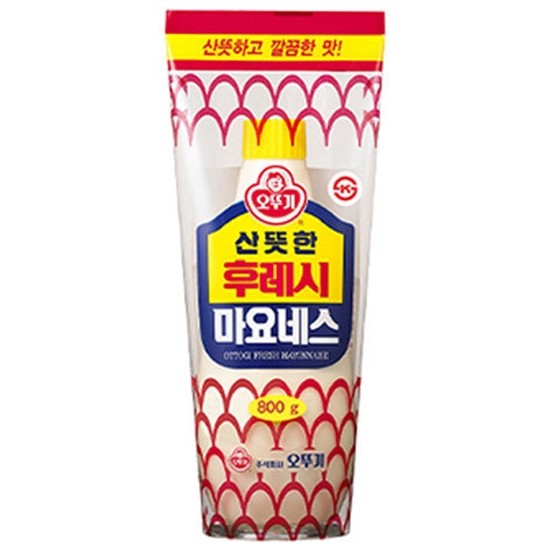 오뚜기 산뜻한 후레시 마요네스 800g이미지입니다. 누르면 해당 게시물로 새창이동합니다.