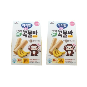 아이밀냠냠 구워만든 순곡물바 바나나 40g (7개)_이미지