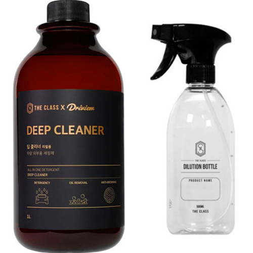 더클래스 딥 클리너 차량 외부용 세정제 500ml + 공병_이미지