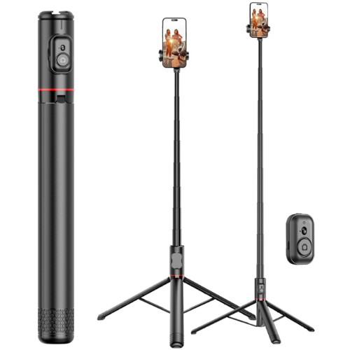 셀루미 SEL-ML1830E 히든 올인원 블루투스 셀카봉삼각대 (정품)_이미지