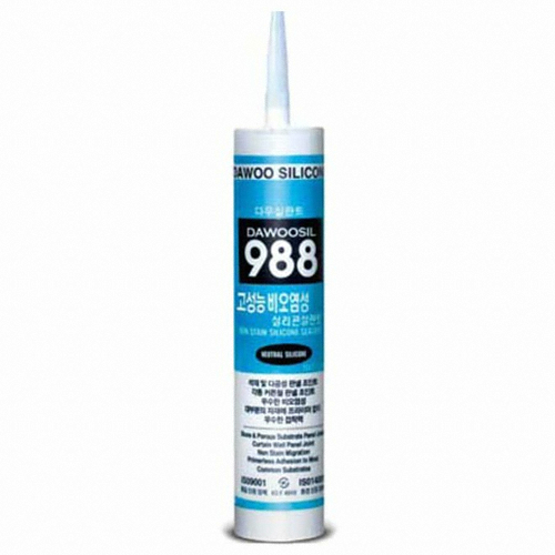 다우실란트 988 고성능 비오염성 실리콘 270ml (1개)_이미지