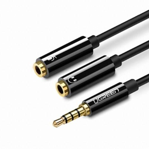 UGREEN 3.5mm 4극 스테레오 Y형 케이블