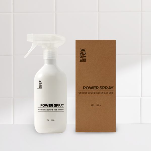  냄새먹는 로마 파워 스프레이 500ml [3개]