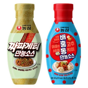 배홍동 만능소스 300g + 짜파게티 만능소스 280g