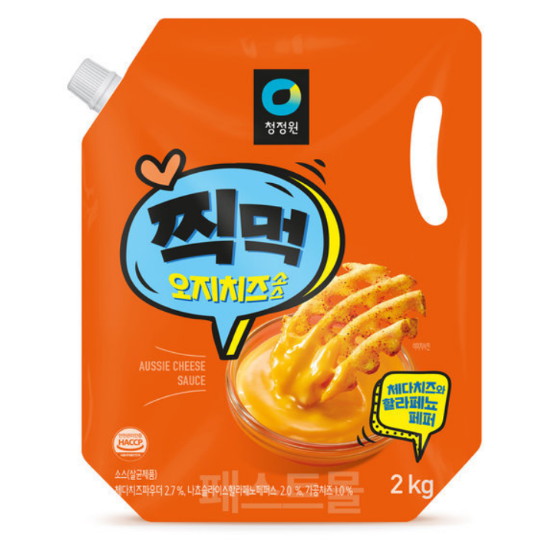 청정원 찍먹 오지치즈소스 2kg