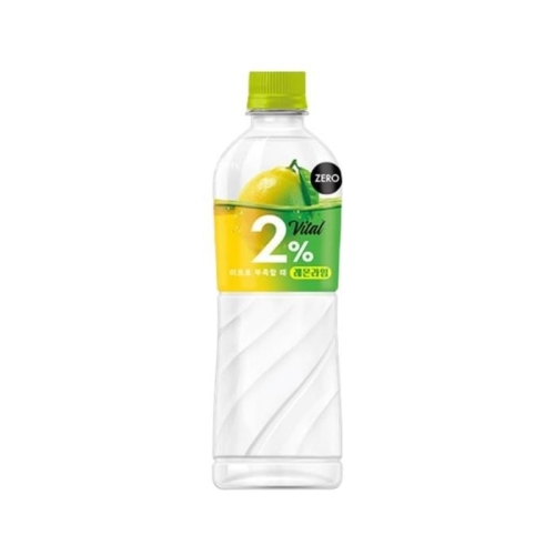 롯데칠성음료 2% 부족할때 바이탈 레몬라임 제로 500ml (15개)_이미지