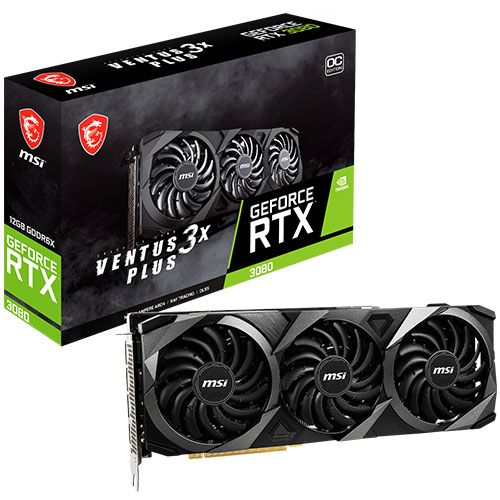 MSI 지포스 RTX 3080 벤투스 3X 플러스 OC D6X 12GB LHR