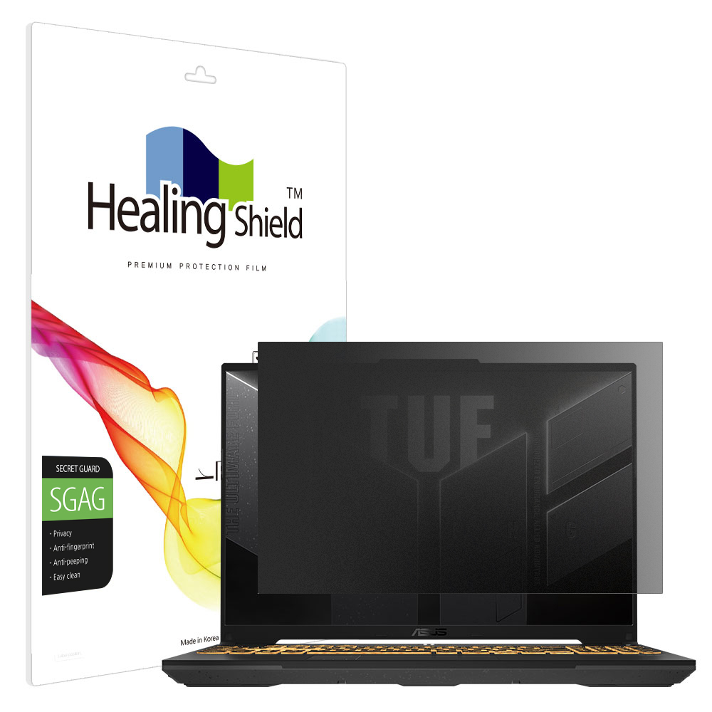 폰트리 힐링쉴드 ASUS TUF Gaming F16 FX607 프라이버시 저반사 사생활 보호필름_이미지