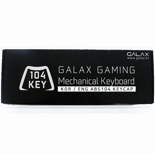 갤럭시 GALAX 한영 ABS 104 키캡_이미지