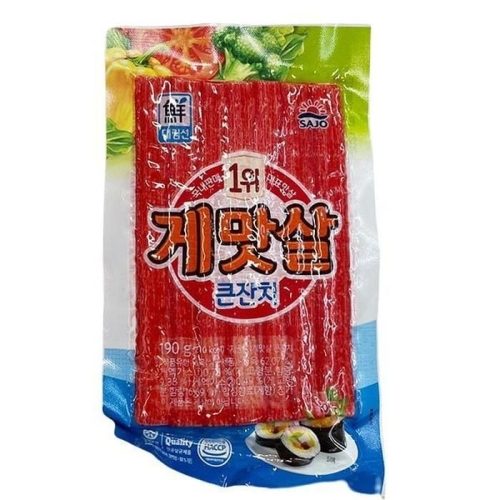 사조대림 대림선 게맛살 큰잔치 190g (3개)_이미지