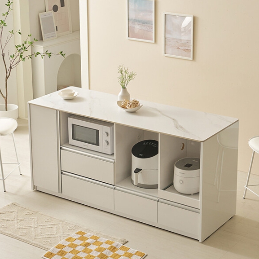 나무뜰 올라 PRIME 포세린 세라믹 아일랜드 홈바 식탁 1700