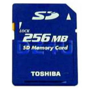 도시바 SD (256MB)_이미지