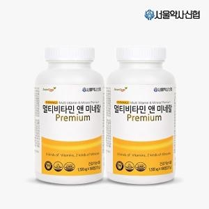 서울약사신협 멀티비타민 앤 미네랄 180정 (2개)