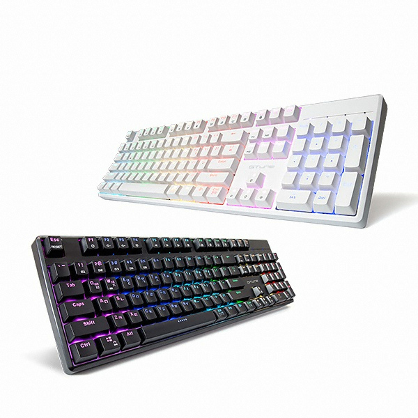 한성컴퓨터 Gtune MKF9 XRGB RETRO (화이트, 갈축)_이미지