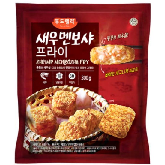 장스푸드  푸드렐라 새우 멘보샤 프라이 300g [5개] 상품이미지