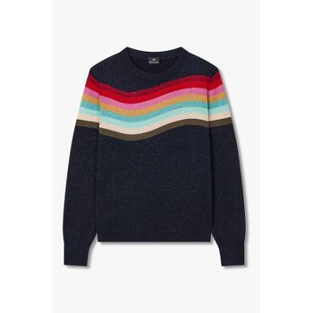 폴스미스 메탈릭 스월 크루넥 니트 풀오버 네이비 153665170