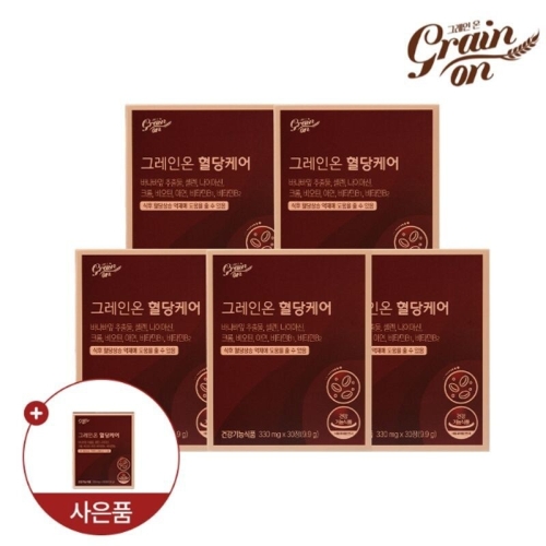그레인온 혈당케어 330mg 30정 (6개)_이미지