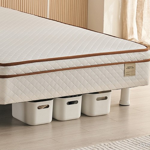 삼익가구 탄탄한 일체형 침대 SS (유로탑본넬)_이미지