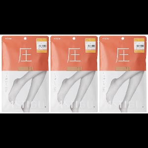 아츠기 ASTIGU 여성 압박 스타킹 AP6002 3개세트 시어베이지