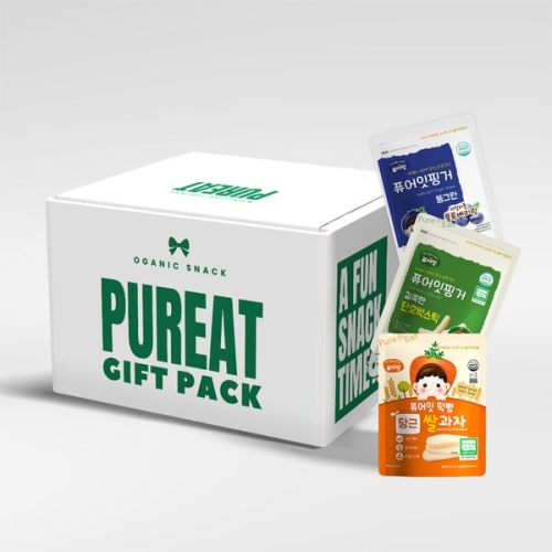 퓨어잇 유기농 아기 쌀과자 골고루 11봉 세트
