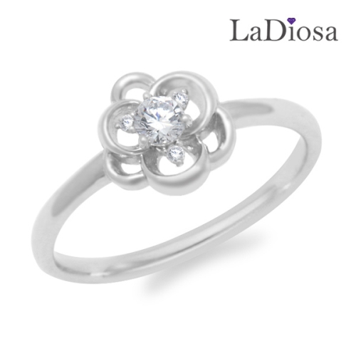 18K 라디오사 여성반지 LK18JJ-10268R