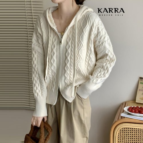  KARRA 윈터무드니트가디건_A4S0053
