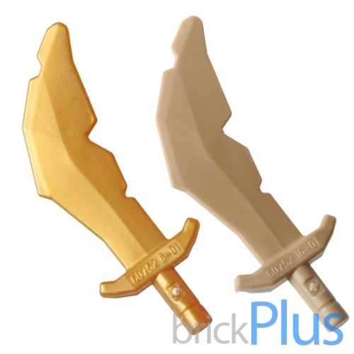 ���� ��ǰ ���� �ù�Ÿ�� ����� Minifig Weapon Sword Scimitar with Nicks 4600296 6075..