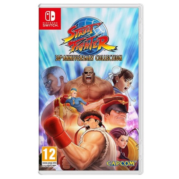  스트리트 파이터 30주년 기념 컬렉션 해외판 SWITCH, 패키지칩