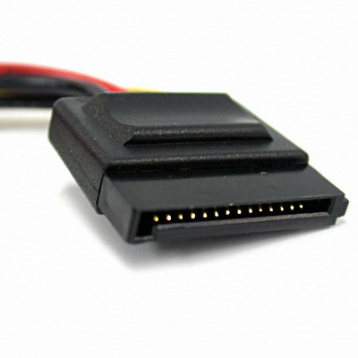 강원전자 NETmate SATA 파워 I 변형 케이블 (NMP-ST51, 15cm)_이미지