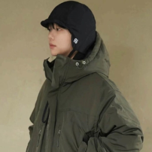 Rly 남자 겨울 패딩 귀달이 군밤모자 방한 귀도리 캡 12357677