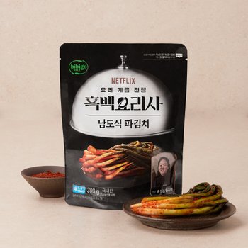 비비고 흑백요리사 남도식 파김치 300g이미지입니다. 누르면 해당 게시물로 새창이동합니다.