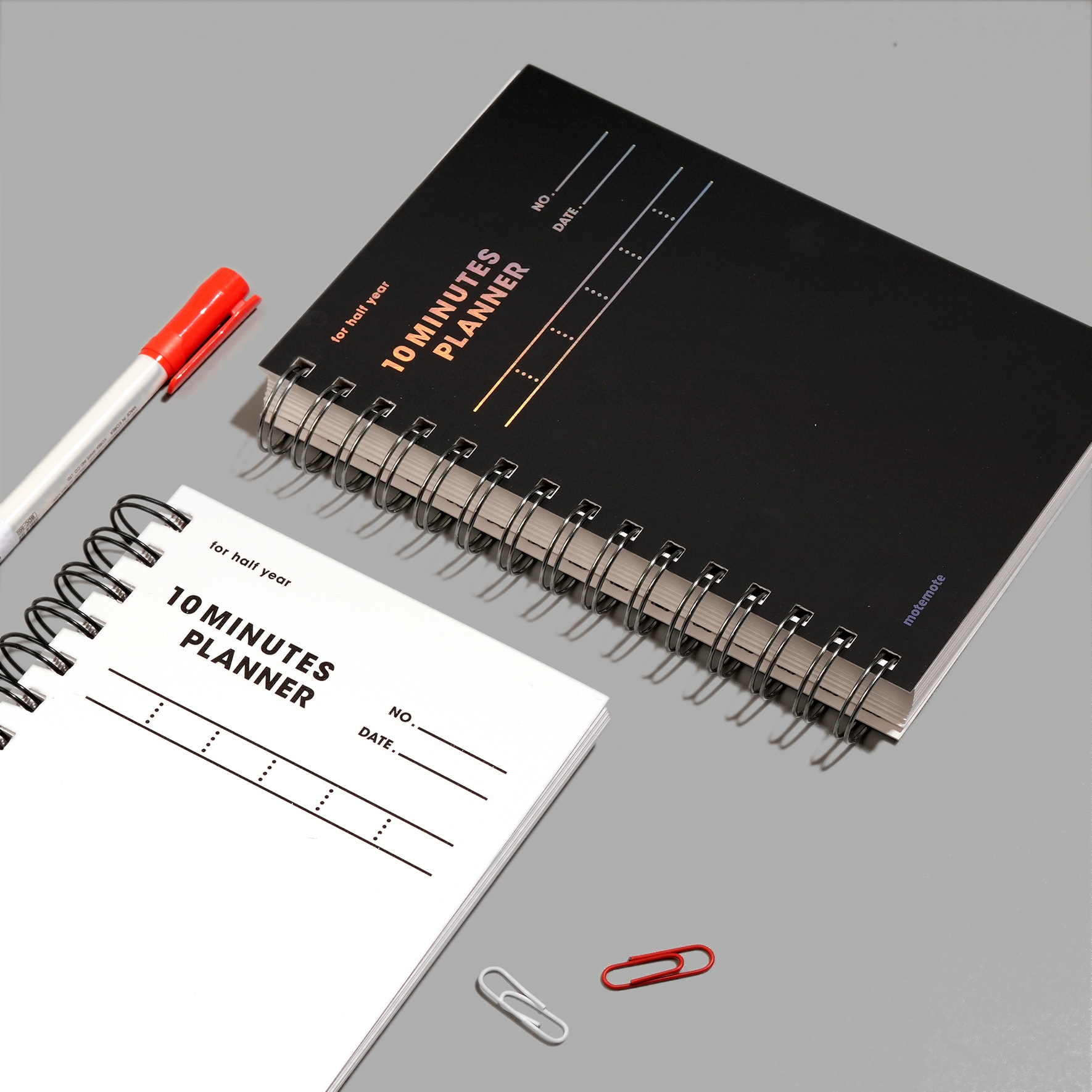 모트모트 텐미닛 플래너 HALF YEAR (3개)_이미지