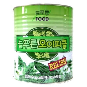 늘푸른 랠리쉬 오이피클 3kg (1개)_이미지