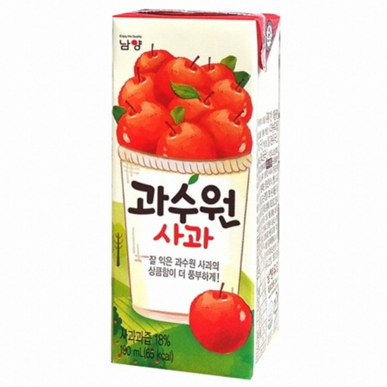 남양유업 과수원 사과 190ml (12개)_이미지
