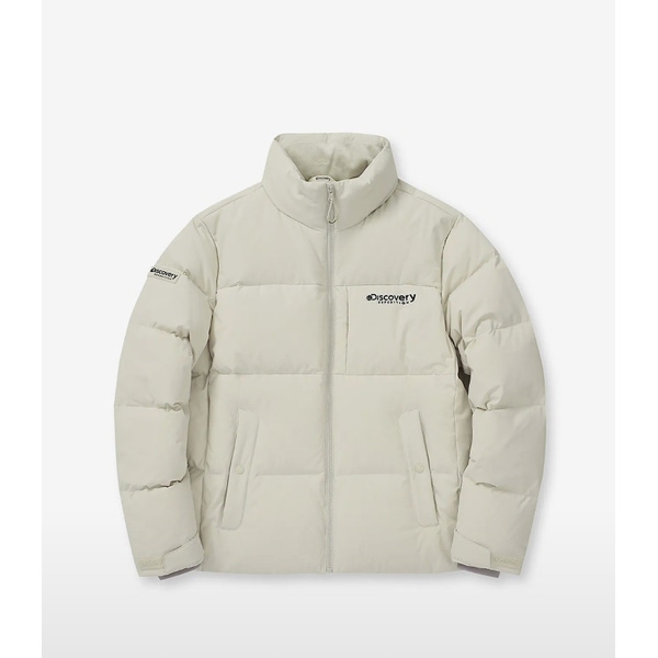 디스커버리 익스페디션 레스터G RDS 하이넥 구스다운 숏패딩 DWDJ64046-IVD