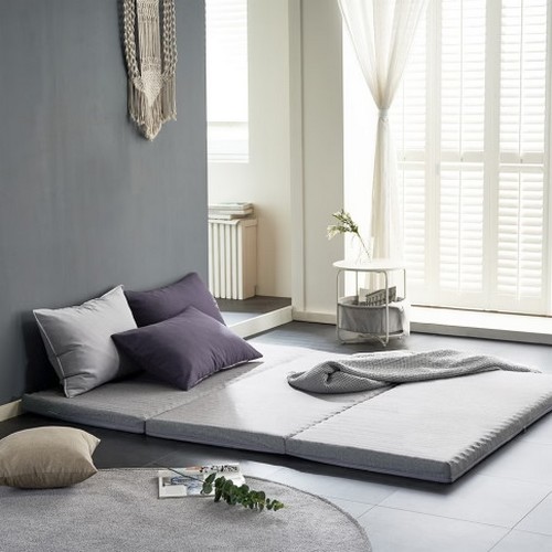 고몽드 허리가 편한 꿀타래 베이직 3단 접이식 토퍼 매트리스 MS (5.5cm)