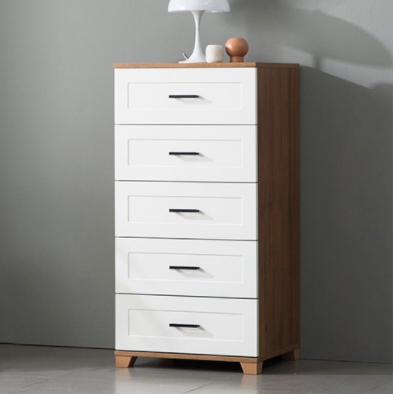 장인가구 아이브 커슨 5단 스틸손잡이형 서랍장 600_이미지