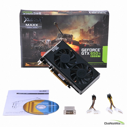 �̿��� XENON ������ GTX650 Ti BOOST MAXX D5 2GB Twin Cool