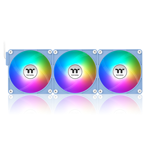 써멀테이크 CT120 EX Reverse ARGB Sync (3팩, 수국블루)_이미지