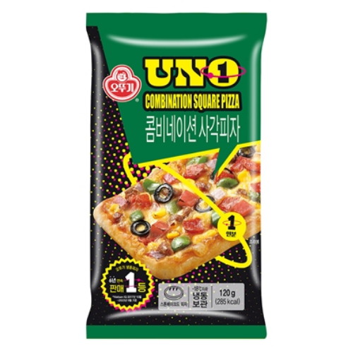 오뚜기 UNO 사각피자 콤비네이션 120g (7개)_이미지