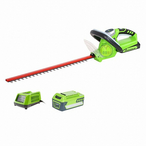 그린웍스 G-24V 양날 전정기 (2.0Ah, 배터리 1개)