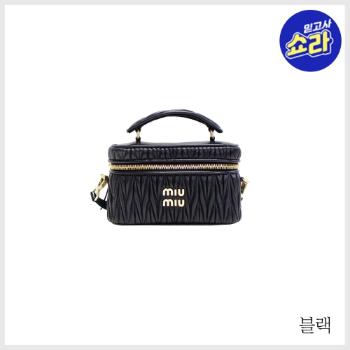 미우미우 마테라세 탑핸들백_5BH230 N88 F0002 OOO