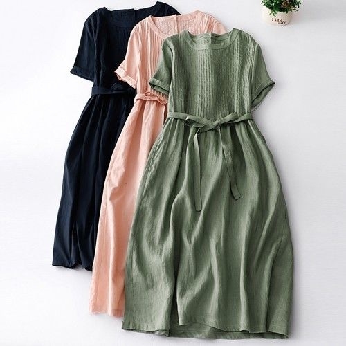 쿠잉 3컬러 핀턱주름 여성 롱 원피스 하객룩/데일리/여름원피스 258775_이미지