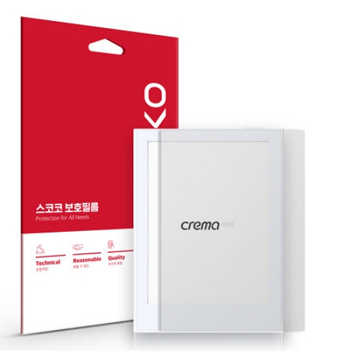 크레마 모티프 지문방지 저반사 보호 필름
