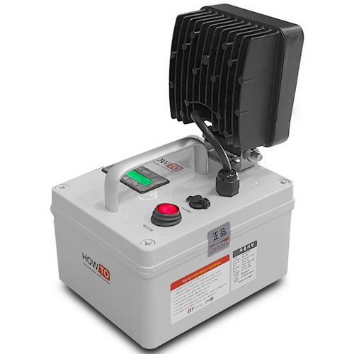 니토 BG-48W-100D 하우투 갈치 집어등 48W 백색 9.3시간_이미지