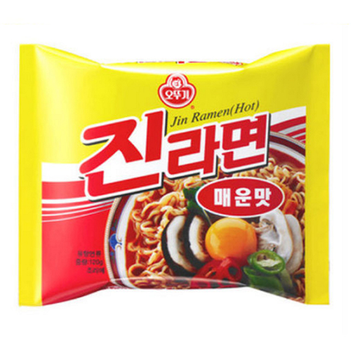 오뚜기 진라면 매운맛 120g (40개)이미지입니다. 누르면 해당 게시물로 새창이동합니다.