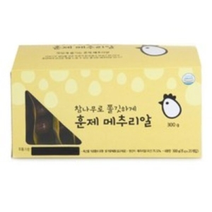 행복담기 참나무로 쫄깃하게 훈제메추리알 15g (20개)