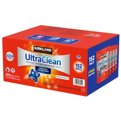 커클랜드 울트라 클린 캡슐세제 38개입 (4개)_이미지