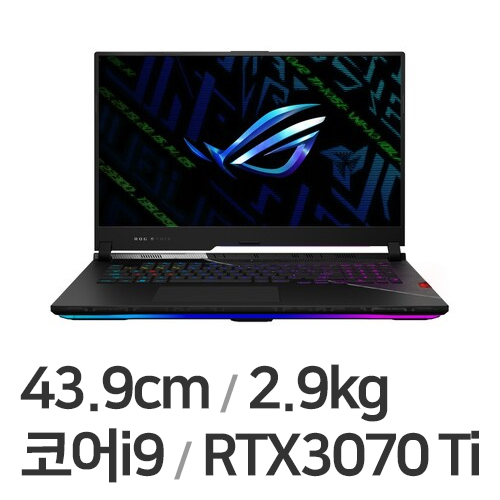 ASUS ROG SCAR 17 G733CW-LL005W 64GB램 (SSD 2TB)